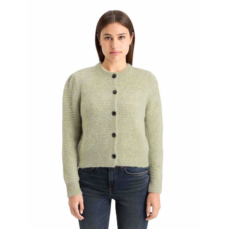 Scotch & Soda Bouclã© Crew Neck Cardigan image number 3
